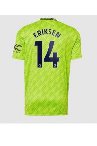 Manchester United Christian Eriksen #14 Fotballdrakt Tredje Klær 2022-23 Korte ermer